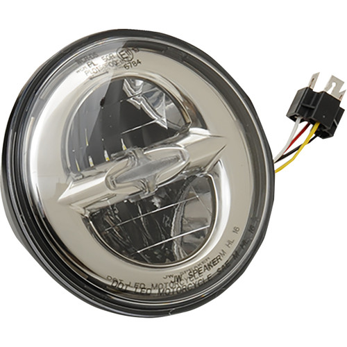 Drag Specialties - Headlamp - Reflector Style - 5-3/4" - LED - Chrome