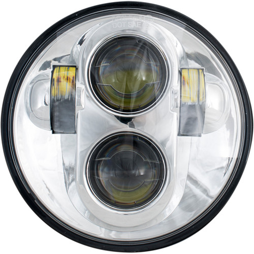 Rivco Products #LED-140C - LED Headlight - 5-3/4" - Chrome