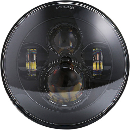 Rivco Products #LED-140B - LED Headlight - 5-3/4" - Black