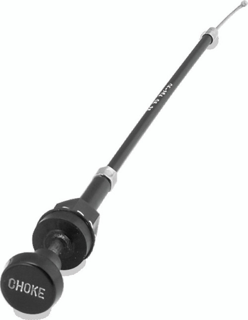 Bikers Choice 66204 Bikers Choice 90-95 FXR FLST Black Vinyl Idle Cable Replaces H-D 56342-90 Stock Length