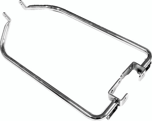 Bikers Choice 564334 Bikers Choice 14-Up FLH FLT Chrome Saddlebag Support Bracket