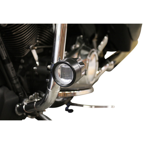 Custom Dynamics #PB-FOG-BCM-B - Fog Light - Black - Clear Lens