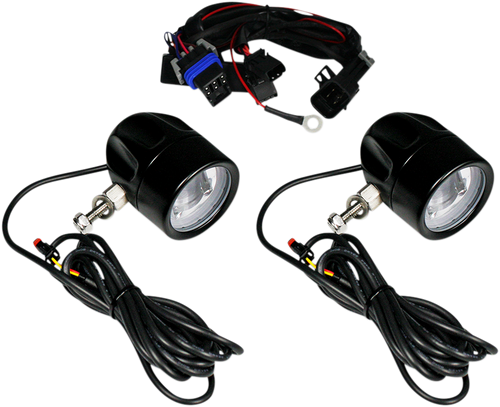 LED Fog Light - Indian - Black
