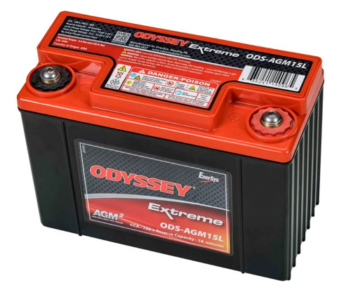 Odyssey Battery ODS-AGM15L Odyssey Battery Powersport Extreme AGM Battery (PC545)