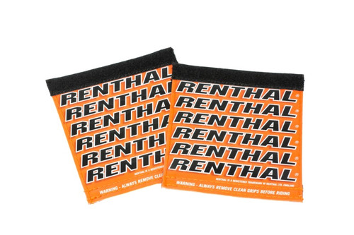 Renthal G254 Renthal Team Clean Grip - Orange/White/Black