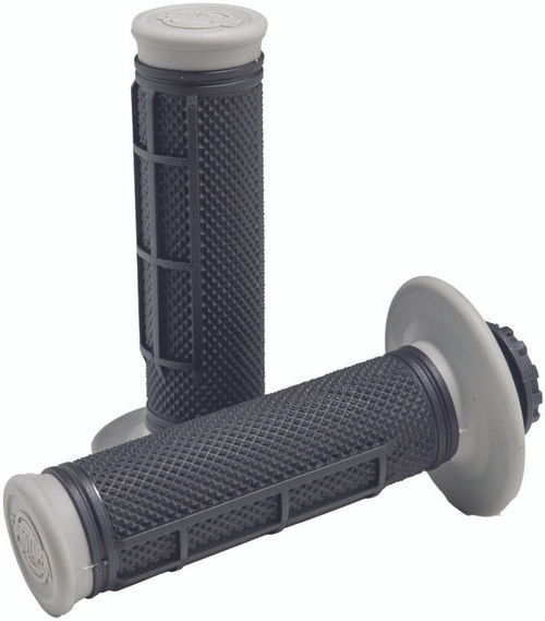 ProTaper 023353 ProTaper Pro Series Clamp On 1/2 Waffle Gray/Black