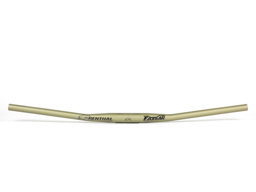 Renthal M189-02-007-01 Renthal V3 Fatbar Lite Zero Rise - Aluminum Gold