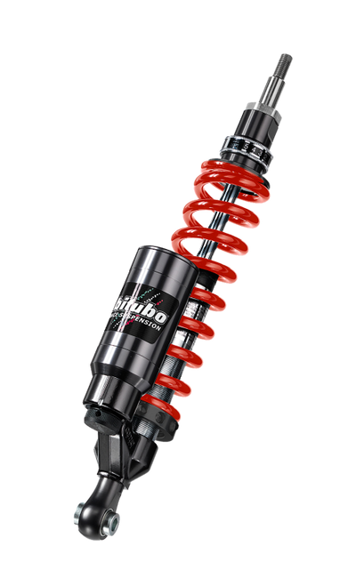Bitubo Suspension BW024WAT12 Bitubo WAT1 Monoshock Adjustable: Spring Preload, Rebound, Compression, Length, Black Spring