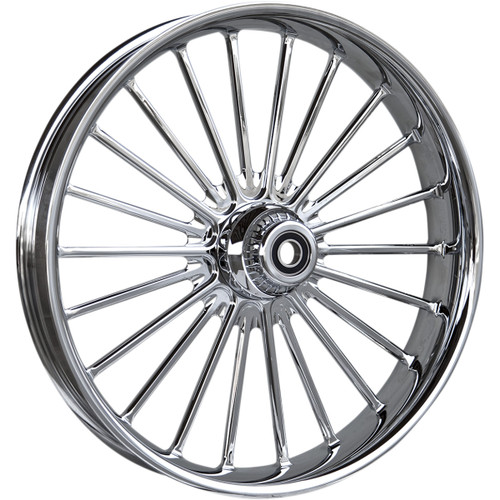 RC Components #213509031A14126 - Wheel - Illusion - Front - Dual Disc/with ABS - Chrome - 21x3.5
