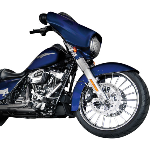 RC Components #213509031A14126 - Wheel - Illusion - Front - Dual Disc/with ABS - Chrome - 21x3.5