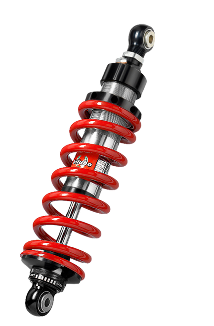 Bitubo Suspension H0065XZE11 Bitubo XZE1 Monoshocks Adjustable: Spring Preload, Rebound, Length, Red Spring