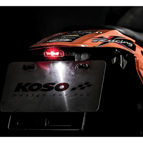 Koso North America #HB034000 - LED Taillight - Red Lens