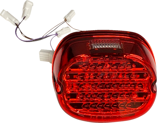 Taillight w/ Integrated Turn Signal - Top Window - Smoked Lens