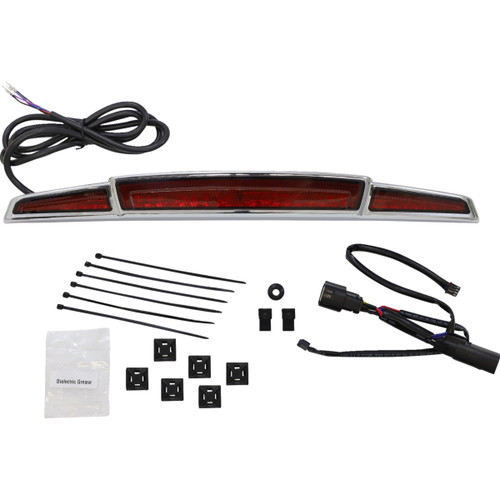 Ciro #40114 - Trunk Light/Taillight - Chrome - Red