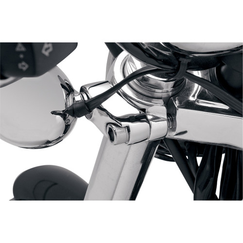 Drag Specialties - Turn Signal Mount Kit - 39 mm/49 mm - Chrome