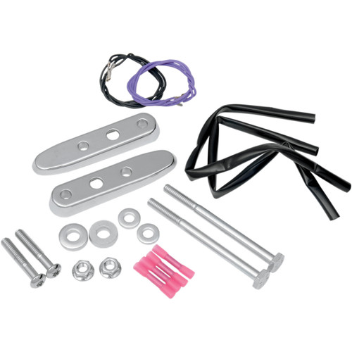 Drag Specialties - Turn Signal Relocation Kit - Rear - '04-'17 XL