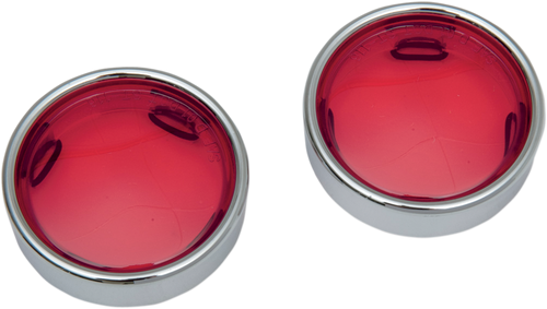 Lens w/Trim Ring -  Red