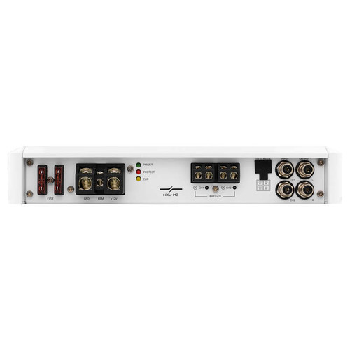 DS18 NXL-M2 DS18 2-Channel Class-D Amp Full-Range 2x 250 Watts RMS at4 ohm IP55 Waterproof Rating