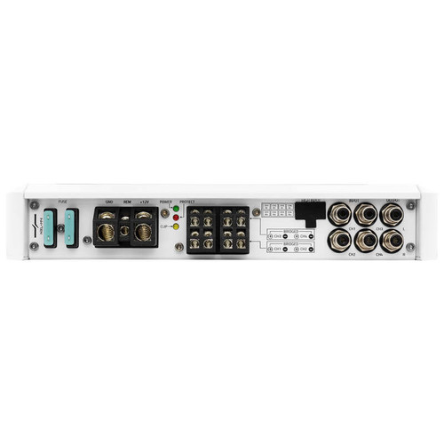DS18 NXL-M4 DS18 4-Channel Class-D Amp Full-Range 2x 150 Watts RMS at4 ohm IP55 Waterproof Rating
