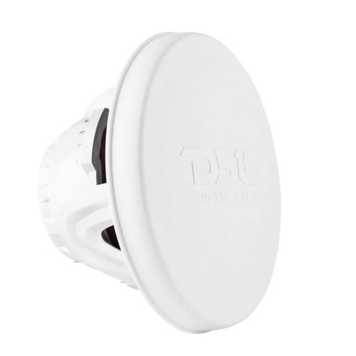DS18 NXL-8MD/WH DS18 Hybrid Marine Speaker w/ Driver And RGB LEDs 8in 2-Way 350 Watts RMS 4 ohm White w/ Covers