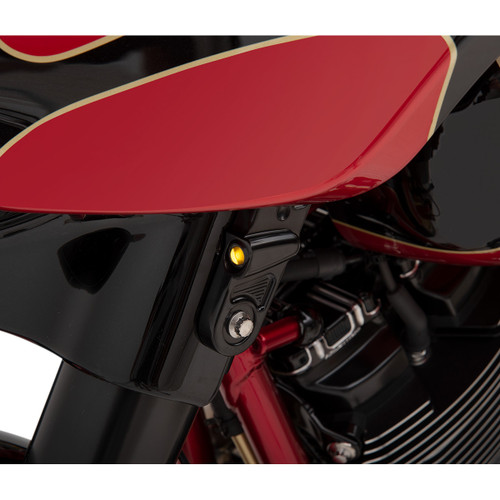 Joker Machine #05-212-1 - Streamliner Turn Signals - Techno - Black