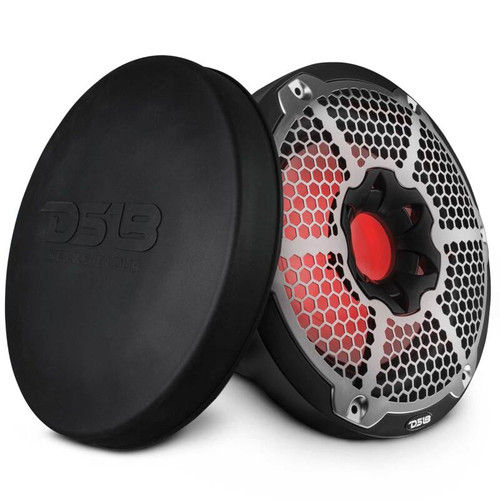 DS18 NXL-10SUB/BK DS18 Subwoofer & Enclosure 10in 300 Watts RMS 4 ohm SVC Black w/ Covers
