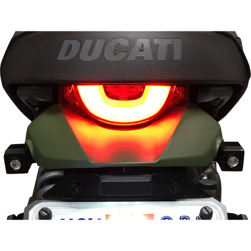 Joker Machine #05-206-AB - Side-mount LED Turn Signals - Black/Amber