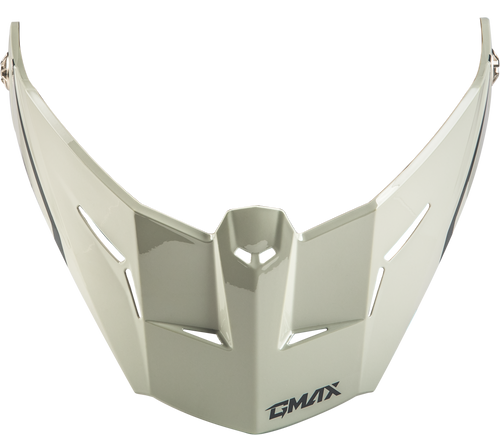 Gmax #G074161 - Md-74 Visor W/Screws Spectre White/RED