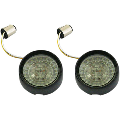 Custom Dynamics #PB-BB-AW-1157BS - Bullet Turn Signal - 1157 - Gloss Black - Smoke Lens