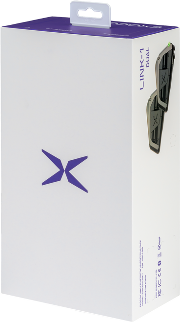 Exocom #EC-LINK1-D - Exocom Link-1 Bluetooth Communicator (dual Pack)