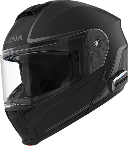 Sena #OUTRUSH2-MB00L1 - Outrush 2 Mesh Modular Helmet - Matte Black - Large