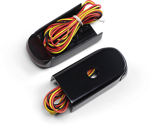 LED Strut Light - Red/Red Black FXLR