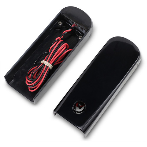 Alloy ART #SSL-HD-2B - Strut Light - LED - Smoke/Red Black FLHC