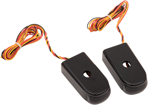 LED Strut Light - Smoke/Red Black FXLR