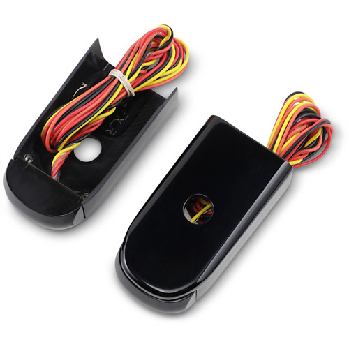 Alloy ART #SSL-LG-2B - Strut Light - LED - Smoke/Red Black FXLR