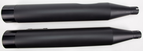 TBR #005-4380499D-B - Comp-s Slip-on TC FLH/FLT Black W/Black Endcap