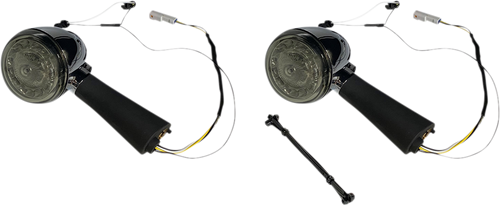 Custom Dynamics #PB-SCOUT-RR-CS - Rear LED Tun Signal Ringz - Smoke - Scout