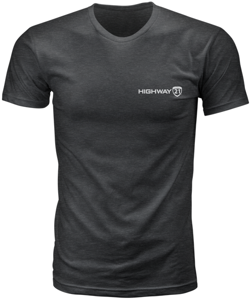 Highway 21 #489-1921X - Highway TEE Black XL