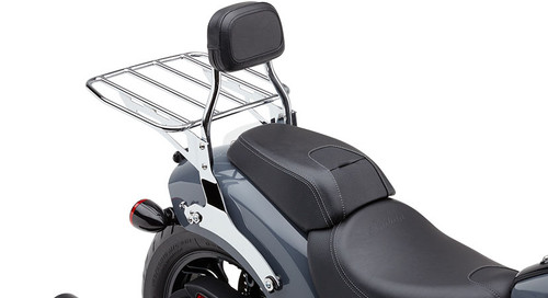 Cobra #502-2012 - Detach Backrest Mini Chrome Chief 22-25