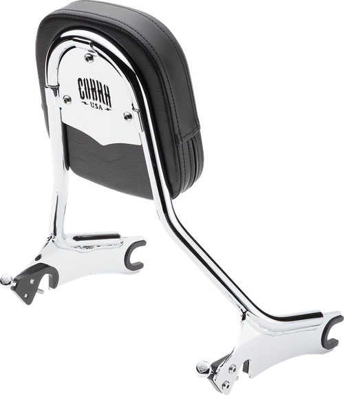 Cobra #502-2005 - Backrest - Tall - Chrome - Chieftain