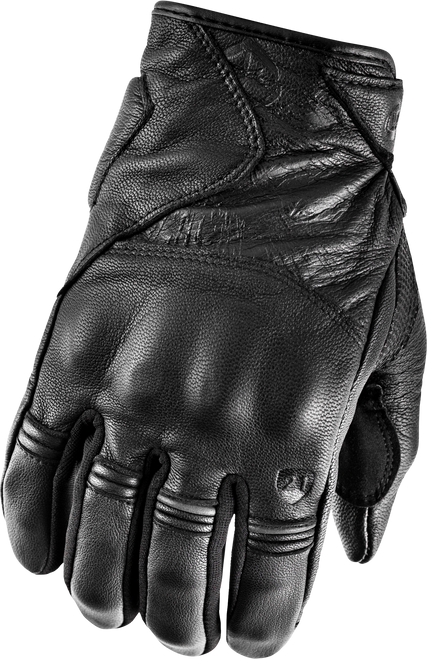 Highway 21 #489-0076M - Women's Vixen Gloves Black/Black MD