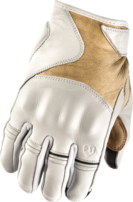 Highway 21 #489-0079M - Women's Vixen Gloves Cream/TAN MD