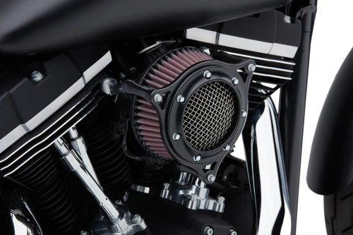 Cobra #606-0104-05B-SB - RPT AIR Intake System Black / Black Softail 18-25