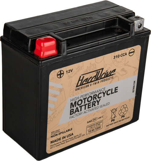 Harddrive #HRDM72RBH - High Perform Battery Ytx20h CCA 310