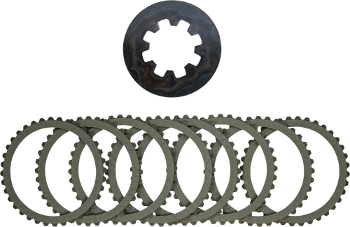 Harddrive #HDC7023 - Aramid Clutch Friction SET with HD Diaphram Spring