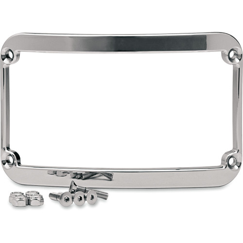Klock Werks #KWS-01-0082-C - License Plate Frame - Chrome