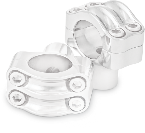 Burly Brand #B12-8012C - Reaper 1-1/2" Risers 1.25" BAR SET - Chrome
