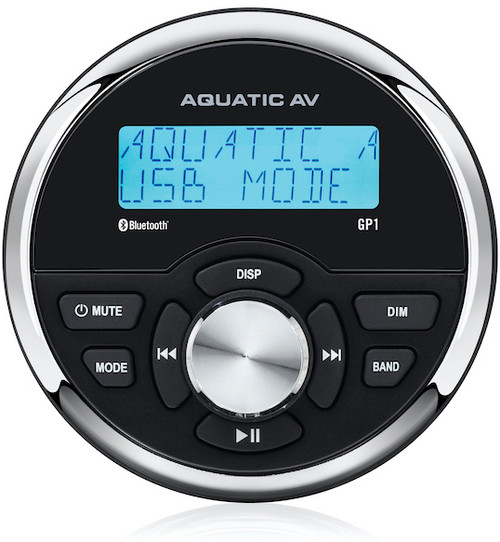 Aquatic AV #RA611 - GP1 Gauge Style Stereo