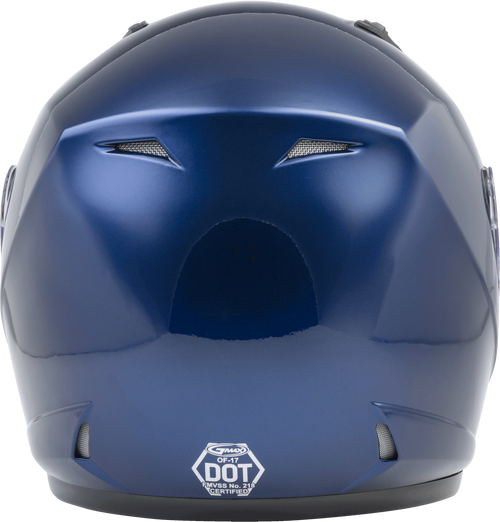 Gmax #G317494N - Of-17 Open-face Helmet Blue SM