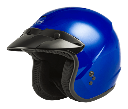 Gmax #G1020048 - Of-2 Open-face Helmet Blue 2X